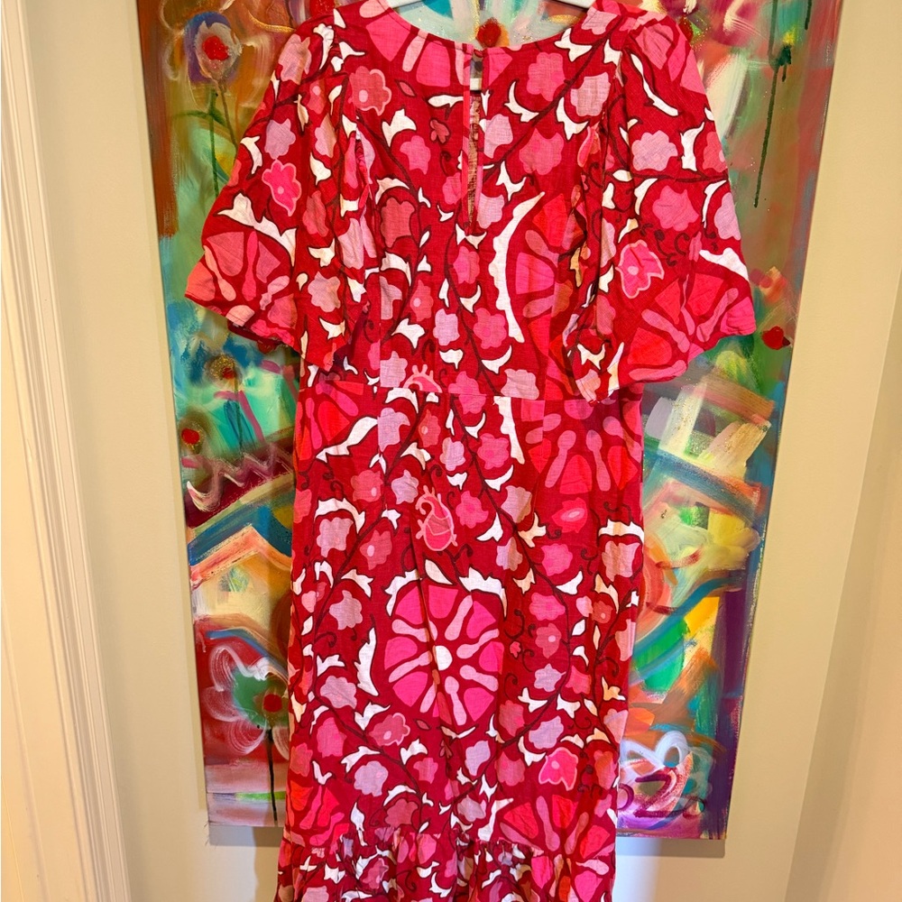 RHODE x TARGET Floral Midi Dress